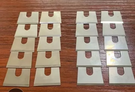 20 шт. лезвия для промышленных прямоугольных плоскогубцев, пластиковые ножницы, угловые V-образные режущие аксессуары