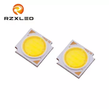 20 шт./лот 12 Вт квадратный COB LED диоды поверхностного освещения для прожектора Светодиодная лампа теплый белый 3000 К Высокая мощность Licht свет чип