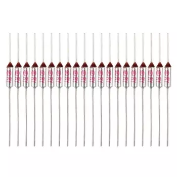 20 шт./лот, 184 RY184 184 градуса Цельсия, 10 А, 250 В, температура, термопредохранитель