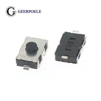 20 шт./лот 4*6*2,5 H 2P SMT 12 В 0.5A кнопочный переключатель металлический тактильный микро тактный сенсорный переключатель