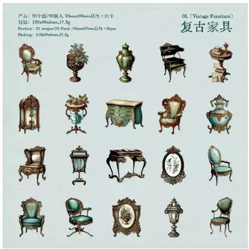 Блокноты Alideco, бумага, 20 шт.