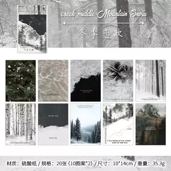 Блокноты Alideco, бумага, 20 шт.