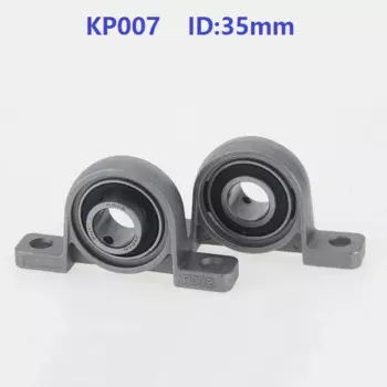 20 шт./лот KP007 диаметр отверстия 35 мм P007 опорный подшипник из цинкового сплава