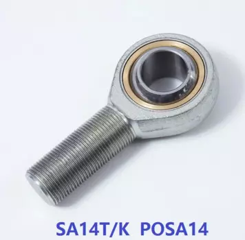 20 шт./лот SA14T/K P0SA14 14 мм наконечники стержня скольжения подшипники рыбий глаз стержень концевой подшипник
