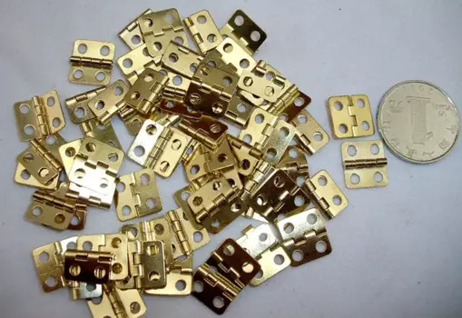 Мебельные петли ZJMZYM 20 шт., железные, 13x12 мм