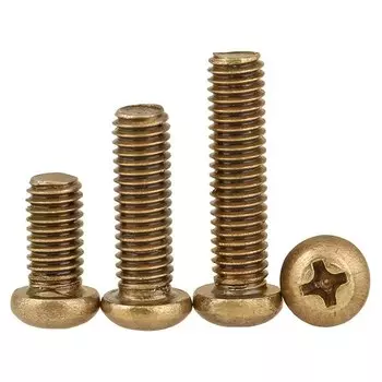 20 шт латунных крестовых винтов M2 M2.5 M3 M4 ELESAVEE