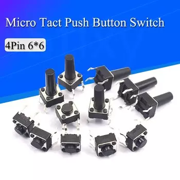 20 шт. микропереключатель Stlxy 6x6 мм