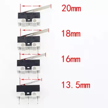 20 шт. микропереключателей ELECAPITAL для мыши