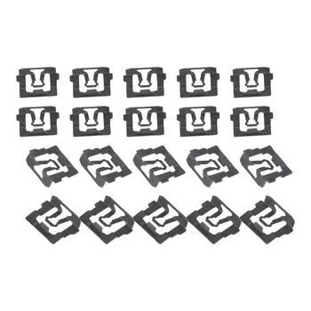 20 шт. молдинговые зажимы для лобового стекла автомобиля 0269550 для Ford F100 F150 F250 F350