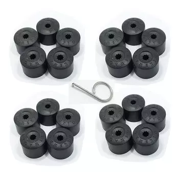 20 шт. OEM колпачки для наконечников гаек колес инструменты для Jetta Golf 5 Passat B6 EOS Tiguan Caddy Polo Scirocco 1K0 601 173