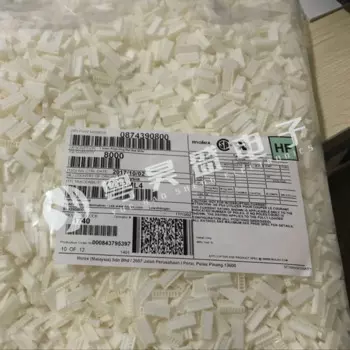 20 шт. оригинальный новый разъем 87439-0800 874390800 8PIN резиновый корпус