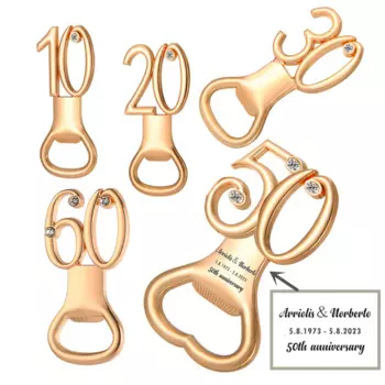 20 шт., открывалка для бутылок, 50 лет