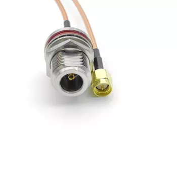 20 шт., переходник N female bulkhead на SMA male, кабель RG316, 20/30/50 см