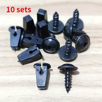 20 шт. пластиковые стопорные гайки, втулки, колесные арки, бамперы, панели и щитки, крепежные зажимы для Volkswagen Passat Golf Touran Audi