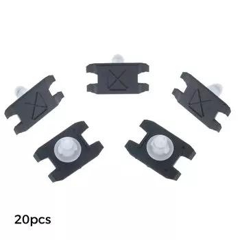 20 шт., пластиковые зажимы для BMW E38 F25