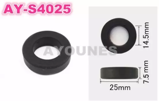 20 шт. резиновые уплотнения для комплекта ремонта топливной форсунки (AY-S4025)