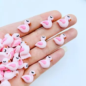 20 шт. розовых птичек из канифоли MATE BIRDS