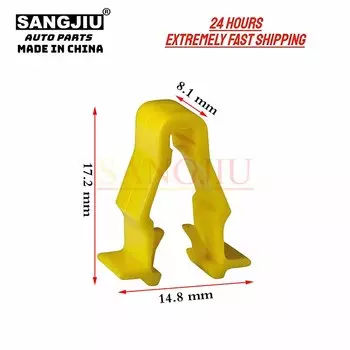 20 шт. совместимы с Honda CRV HRV Piolt, передний бампер, брызговик, Строительные зажимы 90601-SMG-003