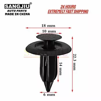 20 шт. совместимы с Mazda CX-3 CX-5 CX-7 MX MX-5 Miata Millenia MPV защитные зажимы для внутренней обшивки дверей GJ21-68885-B69