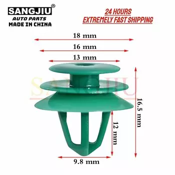 20 шт., совместимые с Hyundai Kia Santa Fe Sonata Forte K900, внутренние зажимы для дверной панели 82315-2W000