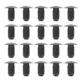 20 шт. универсальные автозастежки с отверстием 12 мм, пластиковые заклепки на крышу багажника автомобиля, зажимы, фиксатор обшивки двери