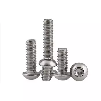 20 шт. винты с полукруглой головкой M3, болты с шестигранной головкой, болты из нержавеющей стали 304, длина 3 мм/4 мм/5 мм/6 мм/7 мм/8 мм/9 мм/10 мм/12 мм-60 мм