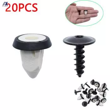 20 шт., винты Torx для брызговика и крепежные зажимы для VW Golf 6 Bora Magotan POLO Audi, диаметр верхней головки 14 мм