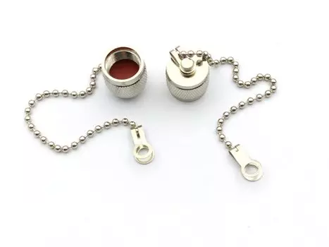 20 шт. защитный колпачок разъема TNC для гнезда TNC с цепным коннектором пылезащитный колпачок