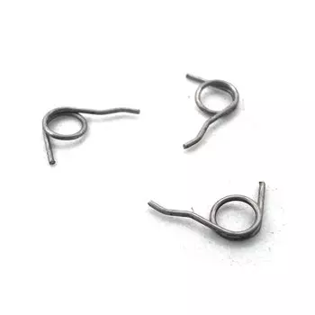 20 шт., застежки-омары, диаметр проволоки 0,3 мм, ювелирные изделия из нержавеющей стали, мини-весенние застежки-омары, инструмент, маленькая торсионная пружина