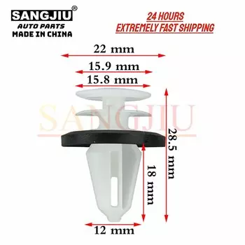 20 шт. зажим для обшивки двери для Tesla Ford Flex CMax Focus Explorer Transit Connect Escape Fusion Mustang 102540100 A W 713297 -S300