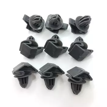 20 шт. зажимы для литья на пороги, боковая юбка и зажимы-качалки для Ford Focus 1692599 Пластиковая застежка