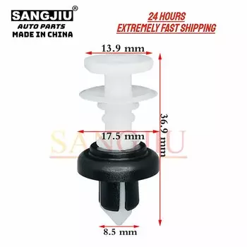 20 шт. зажимы для стойки, совместимые с Honda Pilot Civic Fit CRV Clarity 91561-SJD-003