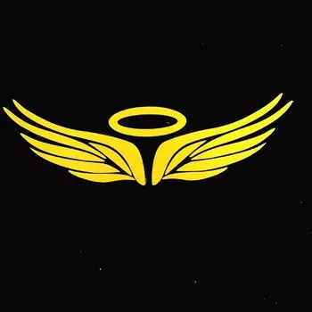 20 см Крыло ангела Светоотражающая Автомобильная виниловая наклейка Стикеры Авто Moptorcycle Стайлинг Украшения Аксессуары