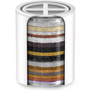 20 ступенчатый сменный картридж для фильтра для душевой воды (без корпуса), Совместим с любым фильтром для душа подобного дизайна