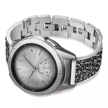 20mm 22mm Diamond Metal Strap for Samsung Galaxy Watch 4/5/6 40mm 44mm/Amazfit 47mm Bracelet Wristband for Huawei Watch 3/4 Band