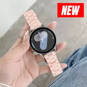 20mm/22mm Resin strap For Samsung Galaxy watch 7 6 5 pro/4-6 classic 46/42mm/Active 2 40/44mm correa Gear S3 smartwatch Bracelet