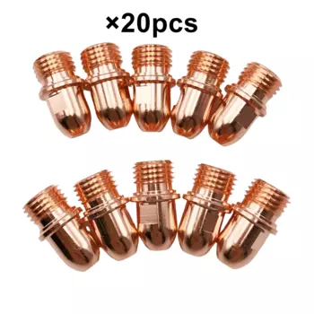 20pcs A101 A141 P101 P141 PR0101 Electrode Air-cooled Plasma Cutting Cutter Torch Consumables Parts CNC Machine Accessories