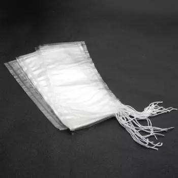 20PCS Carp Fishing Water Dissolving PVA Bag With String For Carp Boilie Bait Bag Carp Fishing Feeder Bag Multi Sizes Accessorie