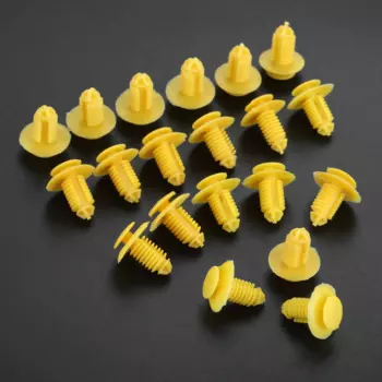 20 шт. D164 зажимы для порога Накладка фиксатор крепеж желтый для Rover 75 ZT EKM100270