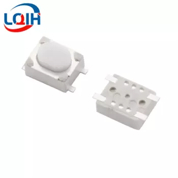 20 шт., 12 В постоянного тока, 50 мА, мембранный переключатель 3x4x2,5 мм, тактильный кнопочный переключатель, 4 контакта, 3*4*2,5 мм, микропереключатель SMD TS-023E