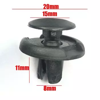 20шт 8 мм Автомобильный брызговик для Kia Hyundai Solaris 2 Elantra i30 i35 i40 Tucson Kona 2015 2016 2017 2018