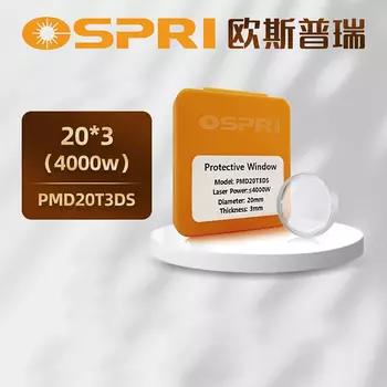 20x3 защитные линзы для лазерной сварки окон D20T3 JGS1 линзы с плавленым кварцевым покрытием для Raytools BW101 HW980 Ospri WSX WD23 HD21