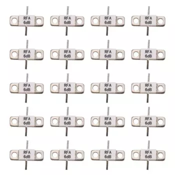 20X 6DB аттенюаторы фланцевые 100 ватт 6 дБ 100в-6дб DP 100в-6дб 100 ватт фланцевые 100 вт-6дб RFR 6-