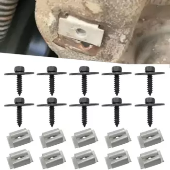 20X для MERCEDES W202 W203 W204 C E S SL SLK Undertray Undercar крышка двигателя брызговик винт болт гайка 2019900536 0019949845