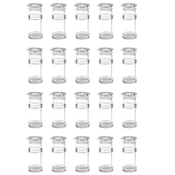 20X Прозрачный акриловый соевый соус уксус оливковое масло бутылка для барбекю шейкер с дозатором 100 мл