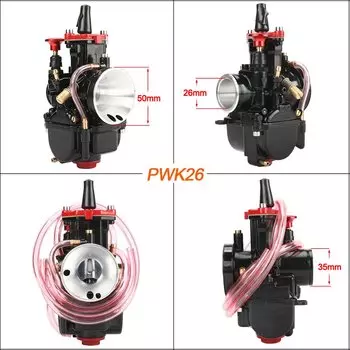 21 24 26 28 30 32 34 мм карбюратор PWK для двигателя MAIKUNI 2T 4T, мотоцикла, скутера, UTV, ATV, универсальный