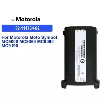 2200mAh/2600mAh Сменный аккумулятор 82-111734-02 для Motorola Symbol MC9000 MC9060 MC9090 MC9190 MC9100