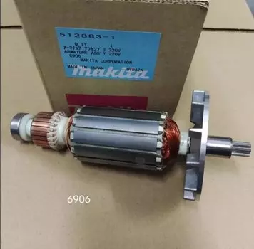 220-240 в оригинальный ротор Amature 512883-1 Makita 6906
