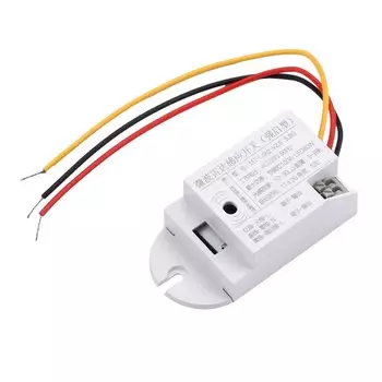 220 В 50 Гц микроволновый радар PIR датчик движения переключатель ИК инфракрасный индукционный детектор человеческого тела контроллер автоматический для светодиодной лампы