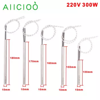 Электрический картриджный нагреватель AIICIOO 300 Вт